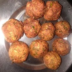 Lauki balls A picture of Lauki balls.