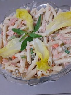 عکسی از دستور سالاد ماکارونی