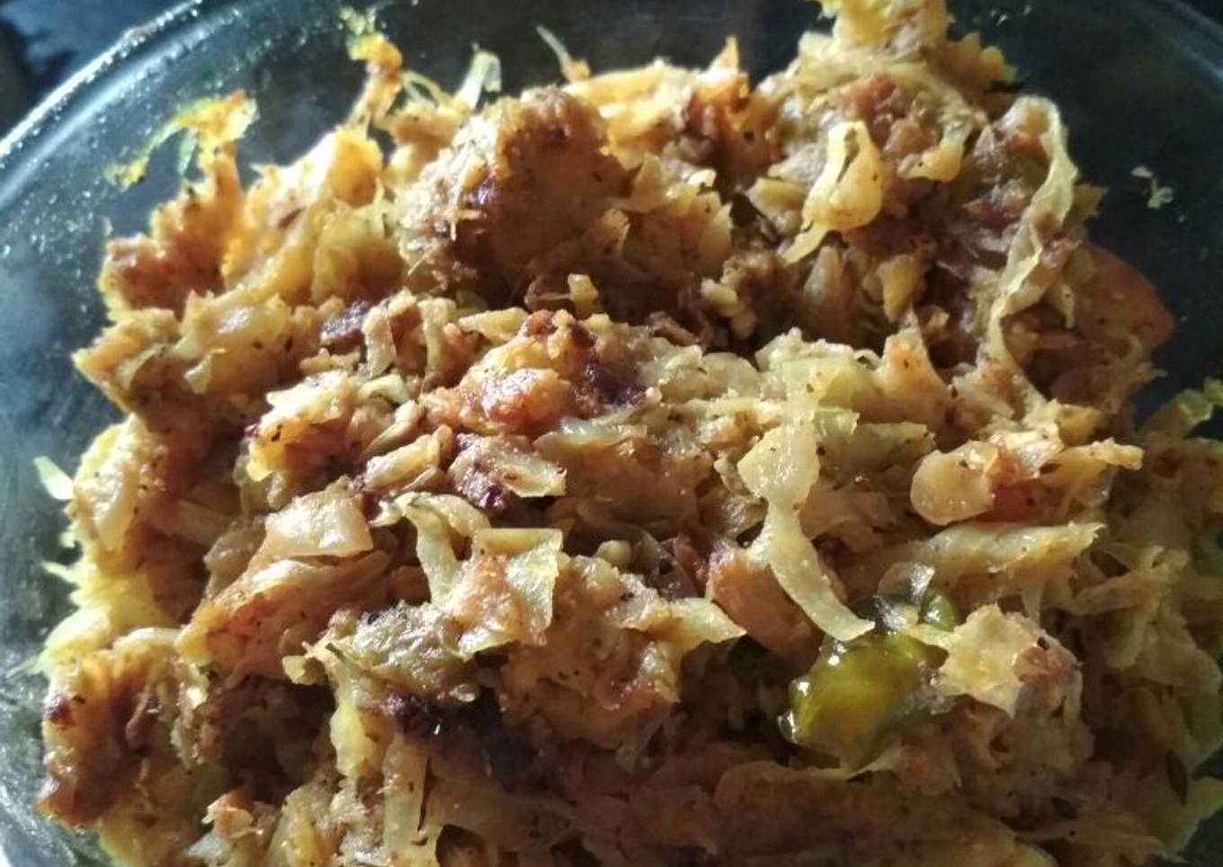 Cabbage Potatoes stir fry
