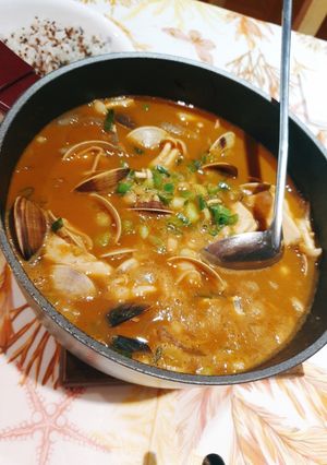 蛤蜊牛肉 #大醬湯 的食譜成品照片