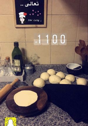 صورة لوصفة عجينة العشر دقايق القطنيه (طريقة والدتي يطول بعمرها)
