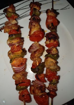 صورة لوصفة شيش طاووق 😋