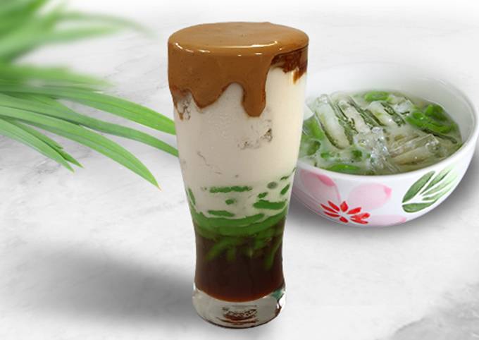 Resep Es Cendol Dalgona Oleh Boladeliid Cookpad