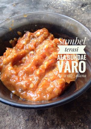 Foto resep Sambel terasi