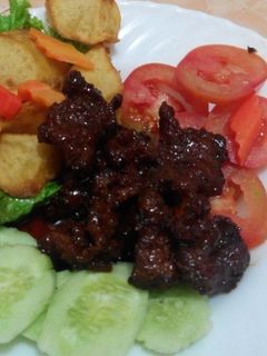 Foto resep Bistik sapi goreng mentega 