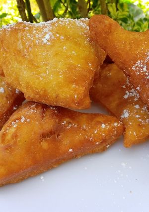 A picture of Cinnamon mandazi.