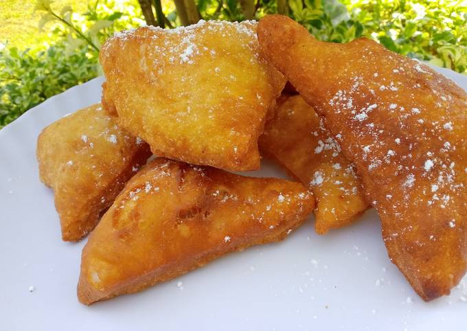 Cinnamon mandazi