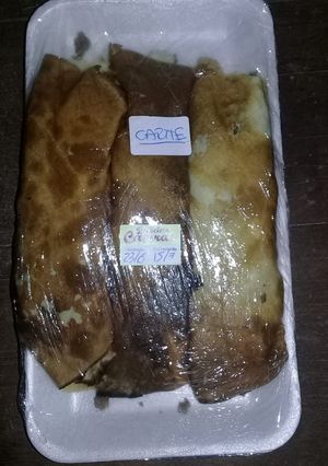 Una foto de Canelones de carne