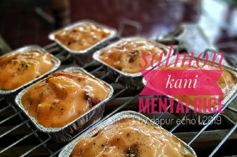 Resep SALMON kani mentai rice Ekonomis Untuk Dijual