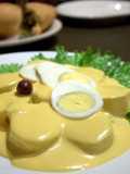 Peruvian potatoes with spicy cream sauce
