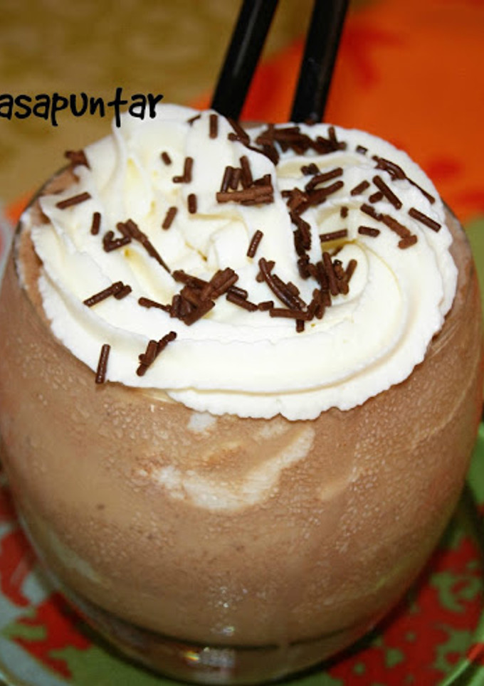 Una foto de Frapuccino de Nutella