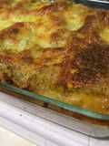 Lasaña con salsa al Merkén