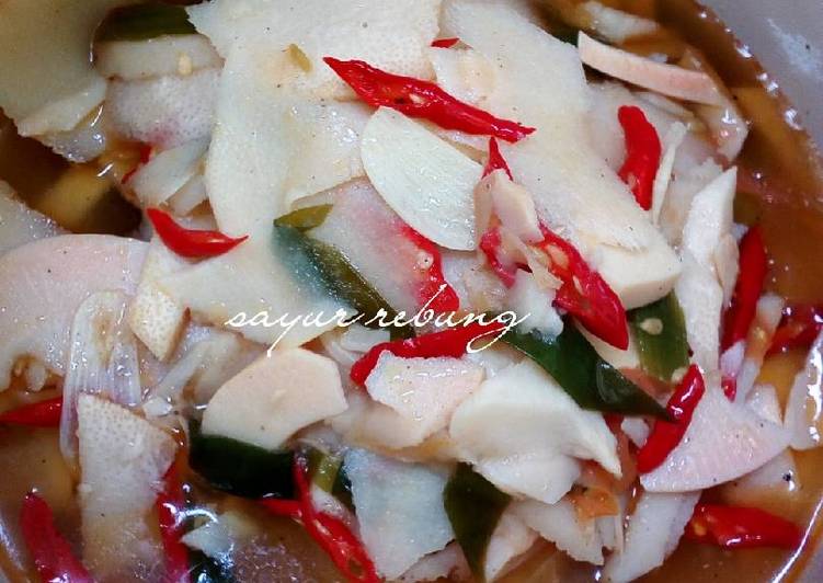 Bagaimana Membuat Sayur rebung yang Lezat Sekali