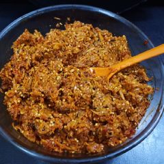 A picture of Raw Mango Grated pickle.