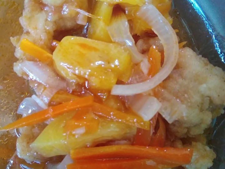 Langkah Gampang Membikin Resep Ikan kakap crispy asam manis yang Bisa Manjain Lidah Anti Ribet, Mantap Sekali