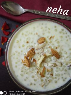 साबूदाना की खीर (Sabudana ki kheer recipe in hindi) रेसिपी मुख्य फोटो