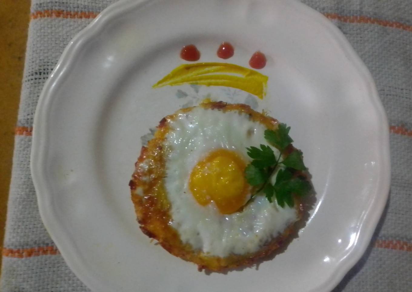 Papas con huevito