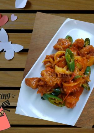 Foto resep Cumi Krispi Asam Manis