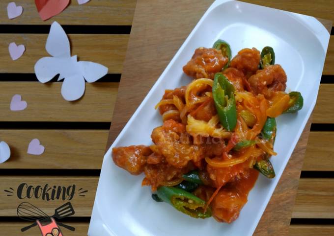 Langkah Mudah untuk Menyiapkan Cumi Krispi Asam Manis, Enak Banget