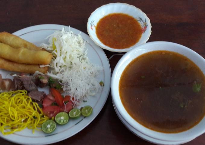 Yuk intip, Bagaimana cara bikin Soto mie bogor #bantumantenbaru yang menggugah selera