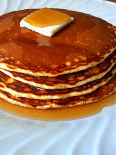 A picture of EZ Award Winning Buttermilk Pancakes.