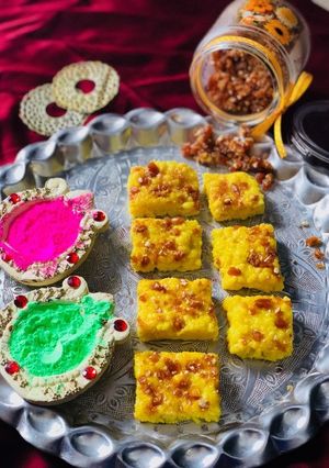 A picture of Butterscotch kalakand.