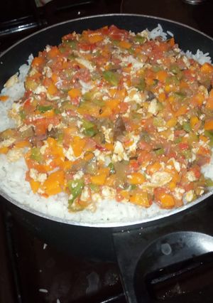 A picture of Fried rice.