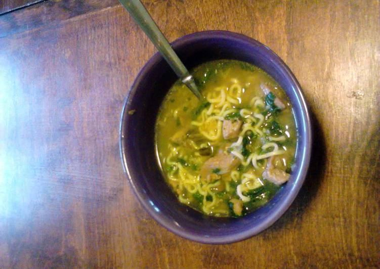 Homemade Japanese Pork &amp; Ramen Soup