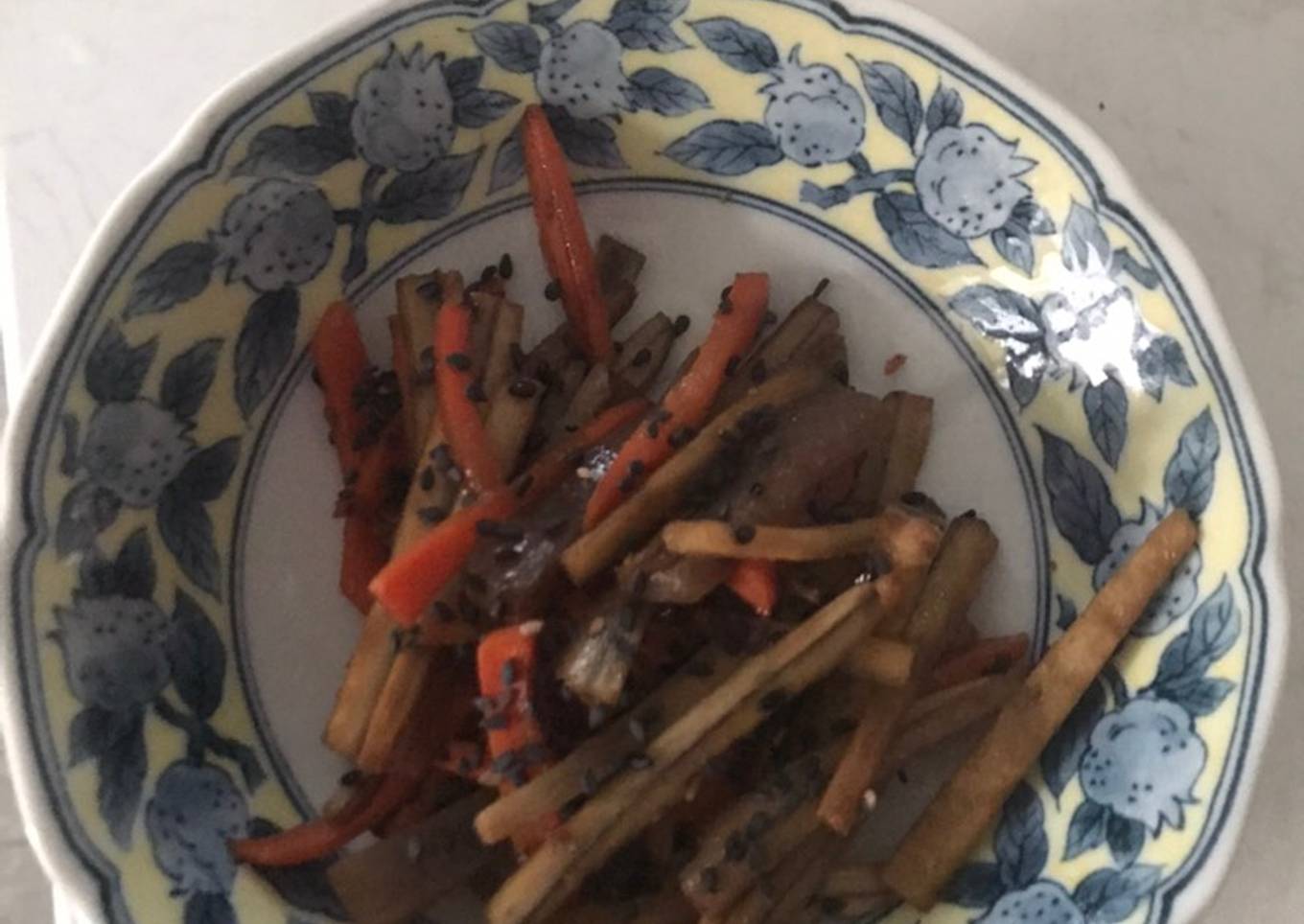 Classic kinpira gobo (burdock)