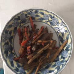 A picture of Classic kinpira gobo (burdock).