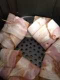 Espetada de Frango e Bacon na airfryer