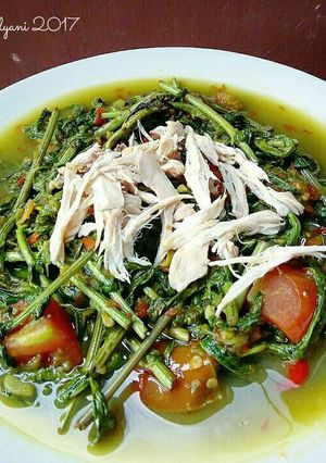 Foto resep Tumis pakis pedas