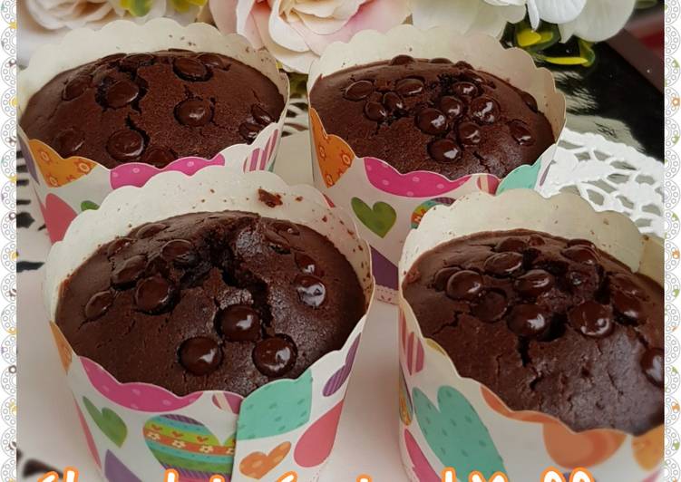 Chocolate Custard Muffins