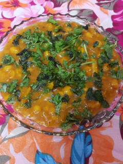 A picture of Chana chaat.