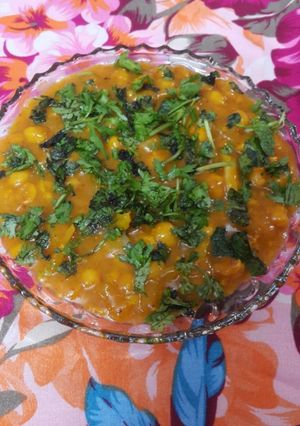 A picture of Chana chaat.