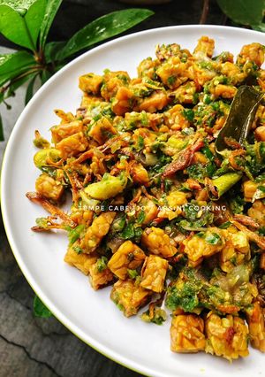 Foto resep Tempe Teri Cabe Ijo