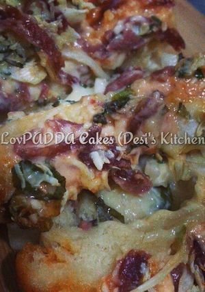 Foto resep ROTI BAWANG SMOKE BEEF KEJU