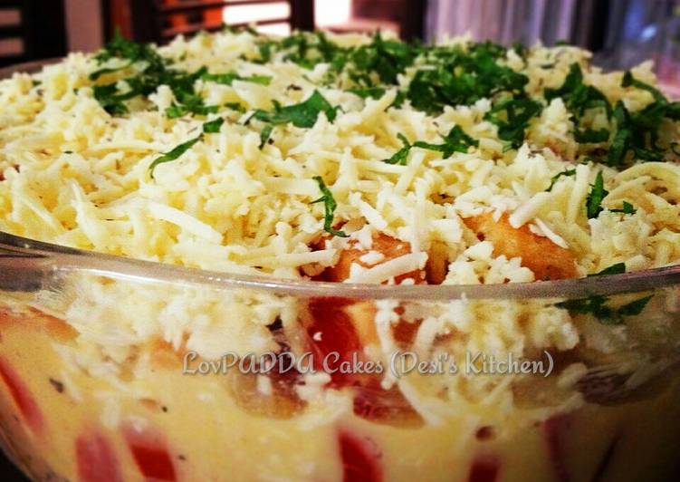 Cara Membuat ROTI GUYUR SUSU TELOR PANGGANG, Sempurna