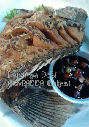 Foto resep GURAME GORENG GARING SAMBAL KECAP