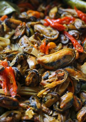 Foto resep Oseng Kerang Hijau Kupas