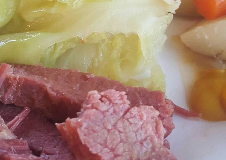 Instant pot corned beef and vegetables