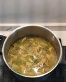 Guisantes caldosos como le gustan a mi padre