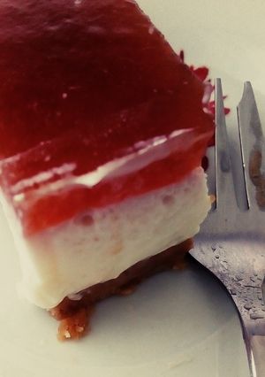 Φωτογραφία της συνταγής Cheesecake με ζελέ