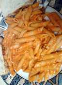 penne ala vodka with chicken