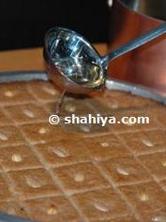 صورة لوصفة طريقة تحضير البسبوسة