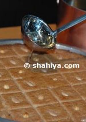 صورة لوصفة طريقة تحضير البسبوسة
