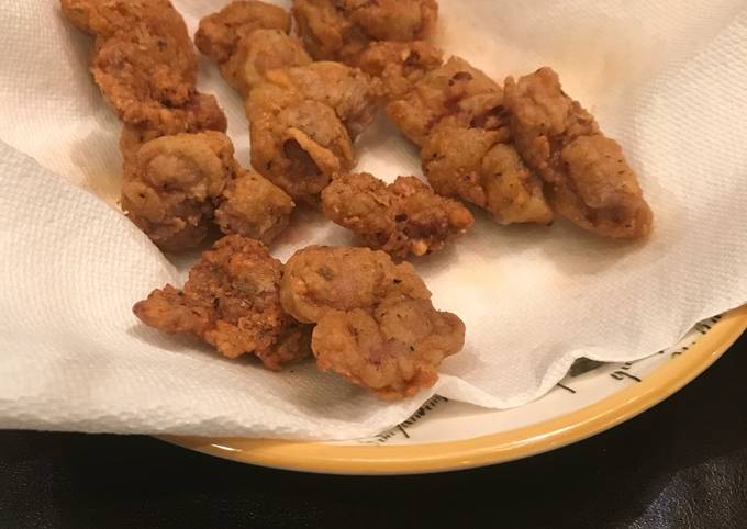 Southern fried gizzards Recipe by Julie Sanders - Cookpad