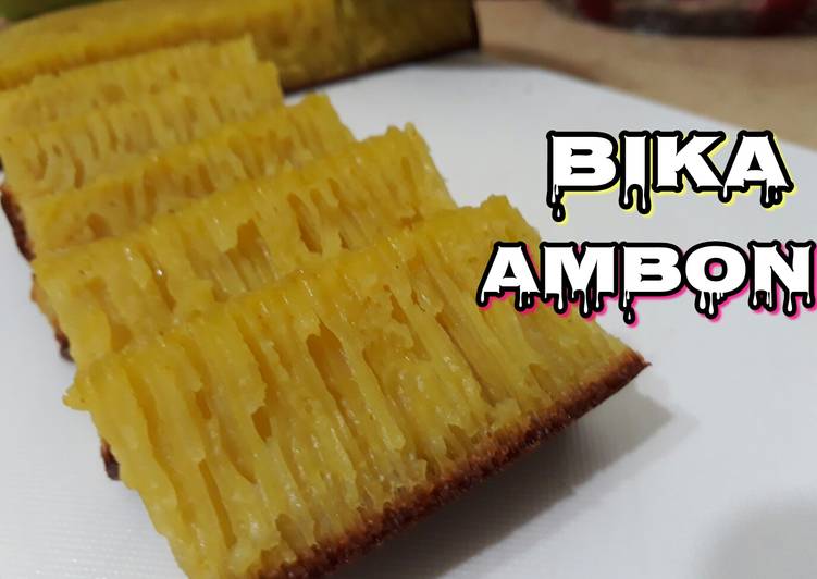 Bika Ambon Teflon(panggang di atas teflon)