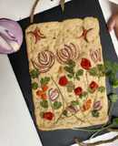 Focaccia de masa madre