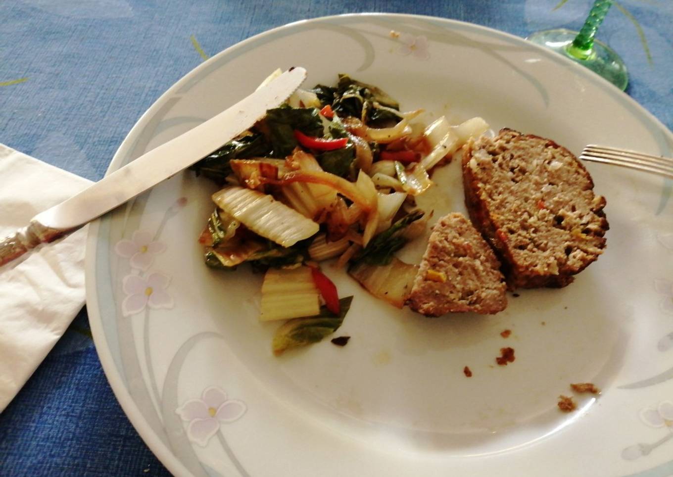 Pastel de carne con sabor oriental